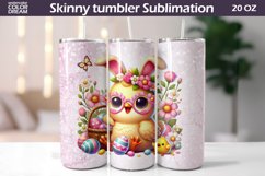 Easter Animal Tumbler | I Cute Chicken Tumbler Product Image 1