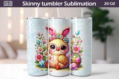 Easter Animal Tumbler | I Cute Chicken Tumbler Product Image 1