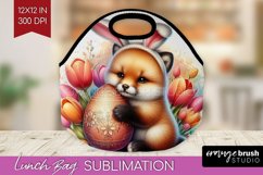 Easter Animals Lunch Bag - Bunny Ears Lunch Bug PNG Product Image 1