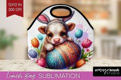 Easter Animals Lunch Bag - Bunny Ears Lunch Bug PNG Product Image 1