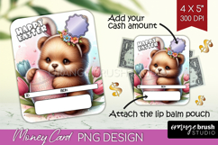 Easter Money Card PNG - Easter Animals Money Card Holder Product Image 1