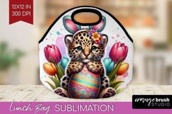 Easter Animals Lunch Bag - Bunny Ears Lunch Bug PNG Product Image 1