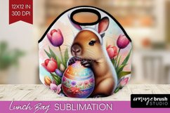 Easter Animals Lunch Bag - Bunny Ears Lunch Bug PNG Product Image 1