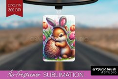 Easter Animals Air Freshener PNG - Bunny Ears PNG Product Image 1