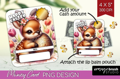 Easter Money Card PNG - Easter Animals Money Card Holder Product Image 1