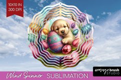 Easter Animals Wind Spinner Sublimation PNG - Bunny Ears Product Image 1