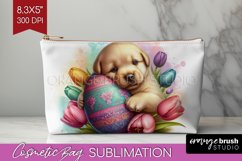 Easter Animals Cosmetic Bag - Bunny Ears Makeup Bag PNG Product Image 1