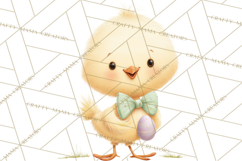 Easter Clipart PNG, Cute Easter Characters Clip Art, Bunny Product Image 5