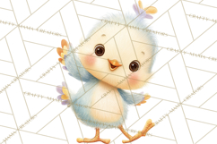 Easter Clipart PNG, Cute Easter Characters Clip Art, Bunny Product Image 2