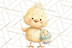 Easter Clipart PNG, Cute Easter Characters Clip Art, Bunny Product Image 4