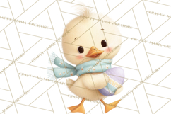 Easter Clipart PNG, Cute Easter Characters Clip Art, Bunny Product Image 5