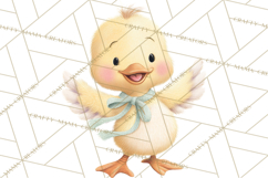 Easter Clipart PNG, Cute Easter Characters Clip Art, Bunny Product Image 2