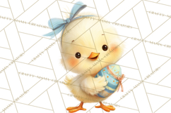 Easter Clipart PNG, Cute Easter Characters Clip Art, Bunny Product Image 4