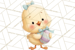 Easter Clipart PNG, Cute Easter Characters Clip Art, Bunny Product Image 5