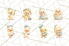 Easter Clipart PNG, Cute Easter Characters Clip Art, Bunny Product Image 13