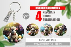 Keychain Easter Baby Sheep Product Image 1