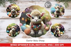 Wind Spinner Easter Baby Sheep Product Image 1