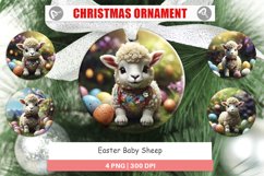 Christmas Ornaments Easter Baby Sheep Product Image 1