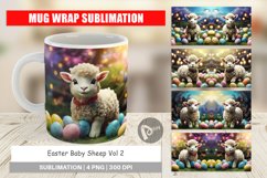 Mug sublimation design Easter Baby Sheep Product Image 1