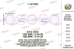 Easter Banners Bundle Laser Cut. Easter Garland SVG Product Image 5