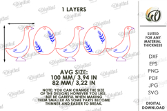 Easter Banner Laser Cut. Easter Garland SVG Product Image 2