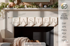 Easter Banners Bundle Laser Cut. Easter Garland SVG Product Image 8