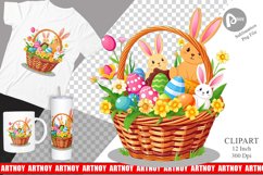 Easter Basket Clipart Product Image 1