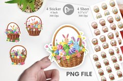 Easter Basket Sticker Product Image 1