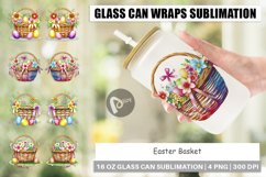 Glass Can Wraps Easter Basket Product Image 1