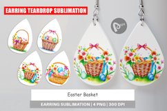 Earring Teardrop Easter Basket Product Image 1