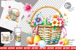 Easter Basket Clipart Product Image 1