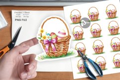 Easter Basket Sticker Product Image 1