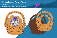 Easter Basket Candy Dome Holder Product Image 1