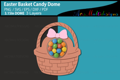 Easter Basket Candy Dome Product Image 2
