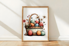 Easter Basket Clipart Sublimation PNG Product Image 3