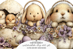 Easter Basket Clipart Product Image 1
