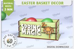 Easter Boxes Laser Cut Bundle. Easter Basket Decor SVG Product Image 10
