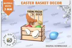 Easter Boxes Laser Cut Bundle. Easter Basket Decor SVG Product Image 4