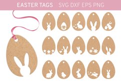 Paper Wood Easter Tags for gifts or baskets