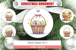 Christmas Ornaments Easter Basket Product Image 1