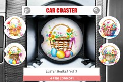 Car Coaster Easter Basket Product Image 1