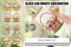 Glass Can Wraps Easter Basket Product Image 1
