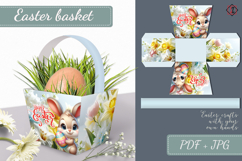 Easter Basket. Paper Crafts Product Image 1