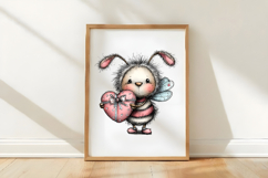 Whimsical Easter Bee Clipart Product Image 2