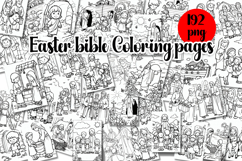 Cute animals Design |Easter Coloring pages Bundle Product Image 1