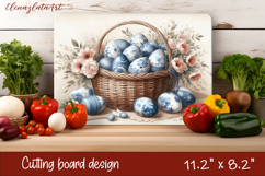 Easter Cutting Board PNG, Kitchen Cutting Board Product Image 1
