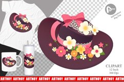 Easter Bonnet Clipart Product Image 1