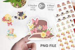 Easter Bonnet Sticker Product Image 1