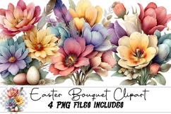 Easter Bouquet Clipart Product Image 1