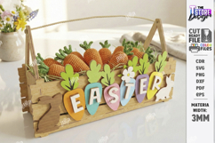 Easter Box and Crate Laser Cut | Bunny Bait | Easter Basket Product Image 1